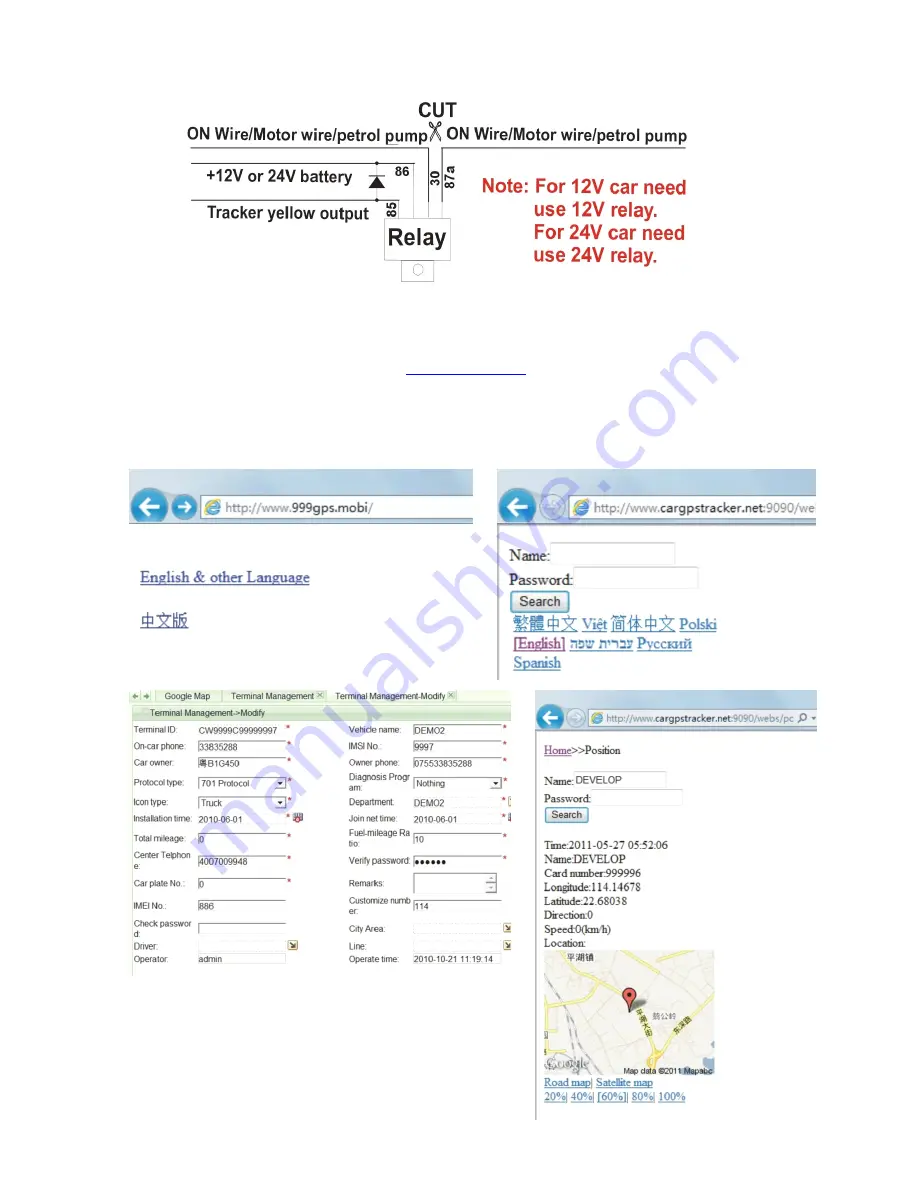 Carscop CCTR-810 Скачать руководство пользователя страница 16