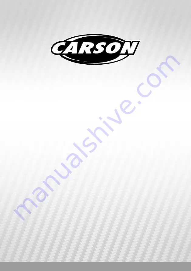 Carson 500507049 Instruction Manual Download Page 40