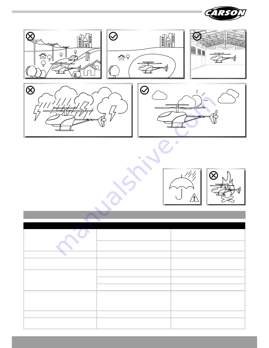 Carson EASY TYRANN HORNET 350 Instruction Manual Download Page 11