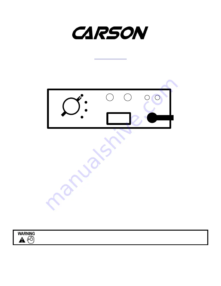 Carson SA-500-06 14V Скачать руководство пользователя страница 1