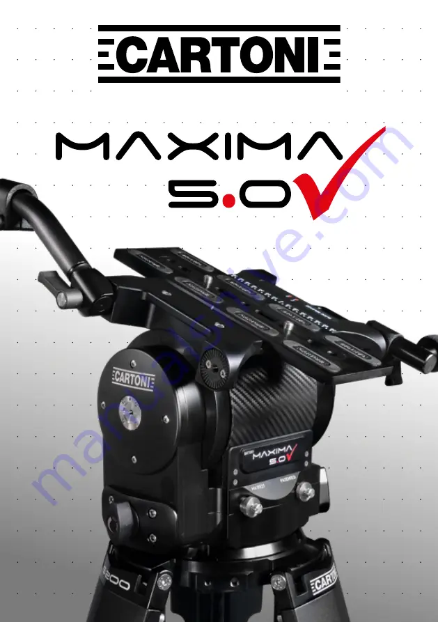 Cartoni MAXIMA 5.0 User Manual/Maintenance Download Page 1