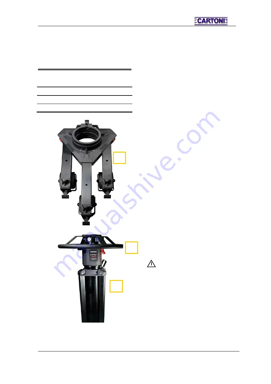 Cartoni P70 PLUS Скачать руководство пользователя страница 7