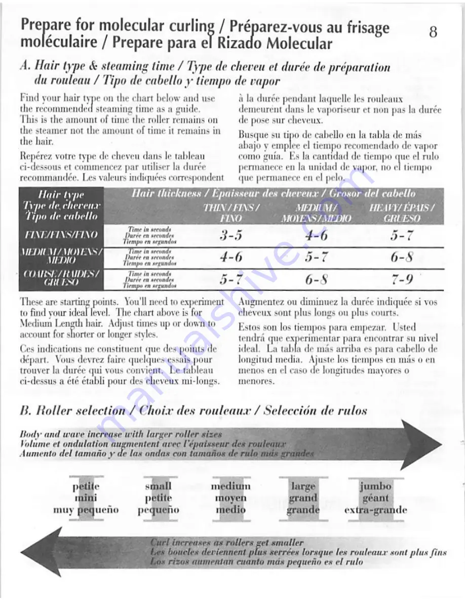 Caruso C97953 User Manual Download Page 8