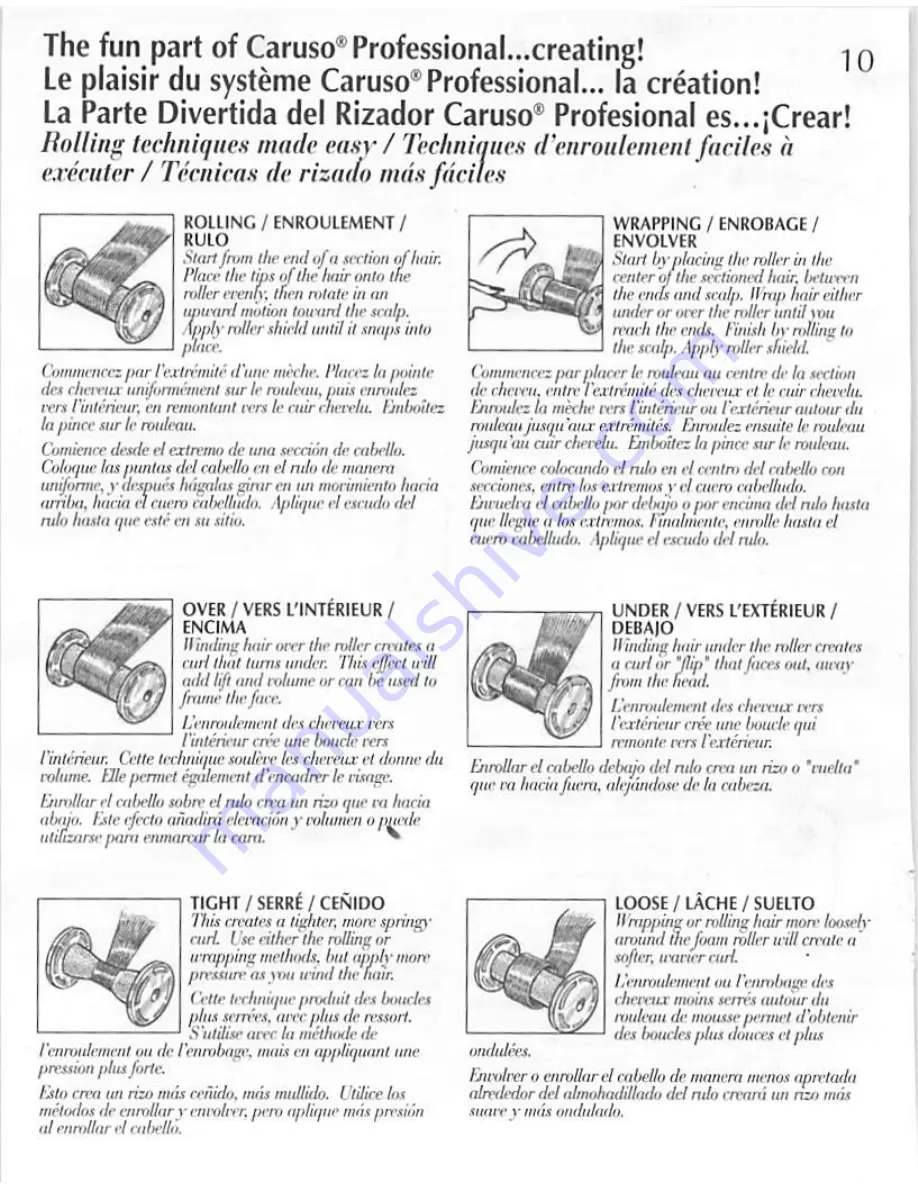 Caruso C97953 User Manual Download Page 10