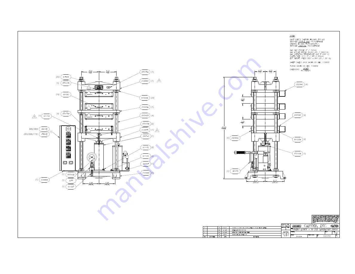 Carver 12-10 Скачать руководство пользователя страница 92