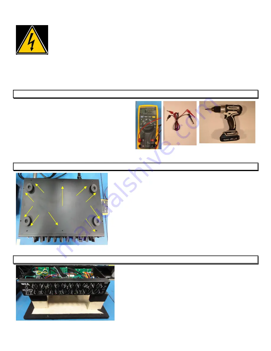 CARVIN V3M Quick Start Manual Download Page 2