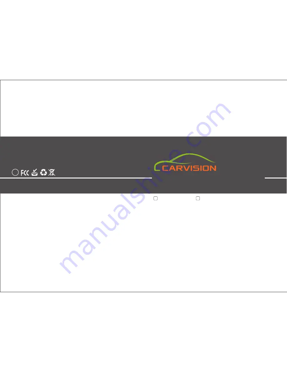 CarVision CV-043ABM Скачать руководство пользователя страница 1