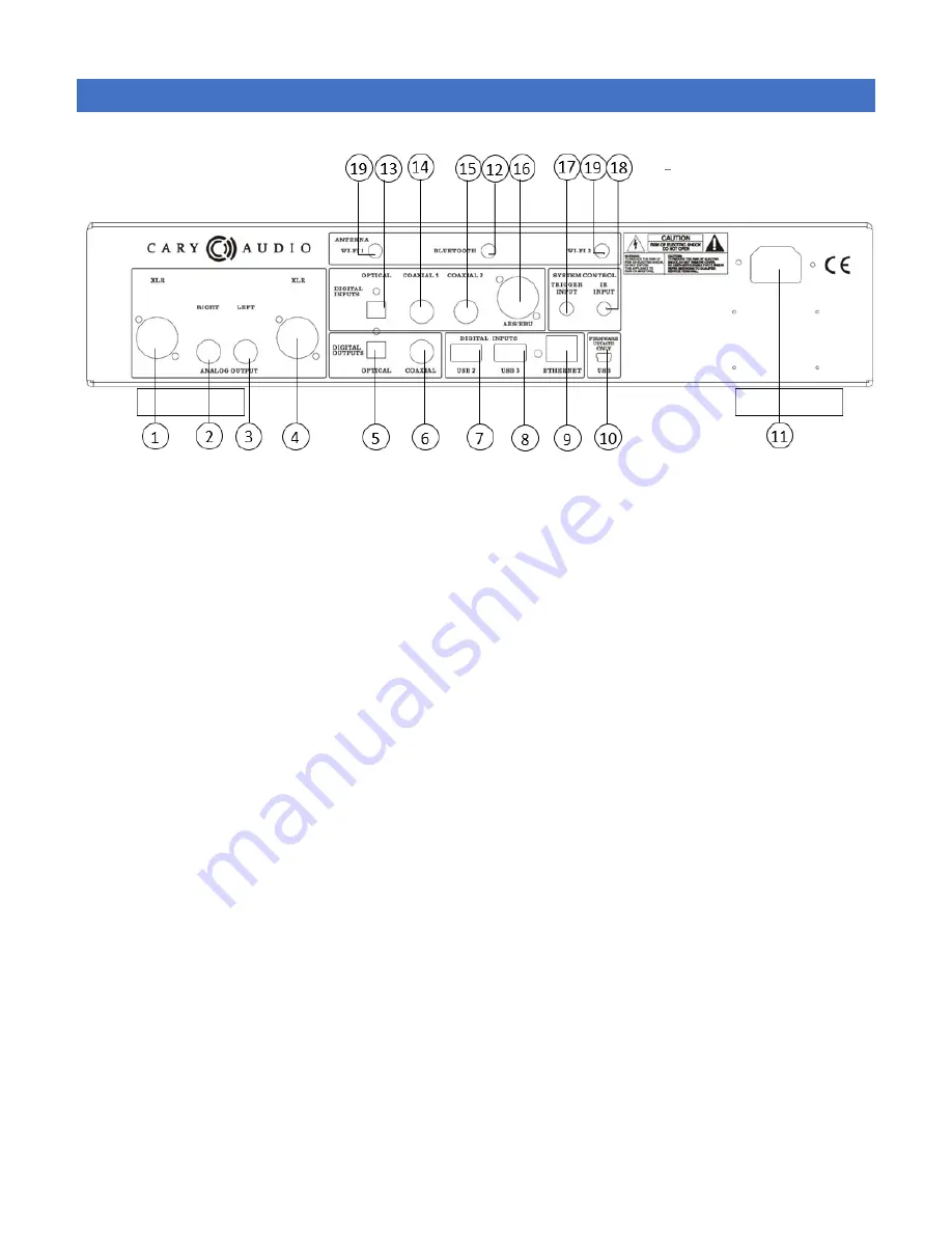 Cary Audio Design DMS-650 Скачать руководство пользователя страница 17