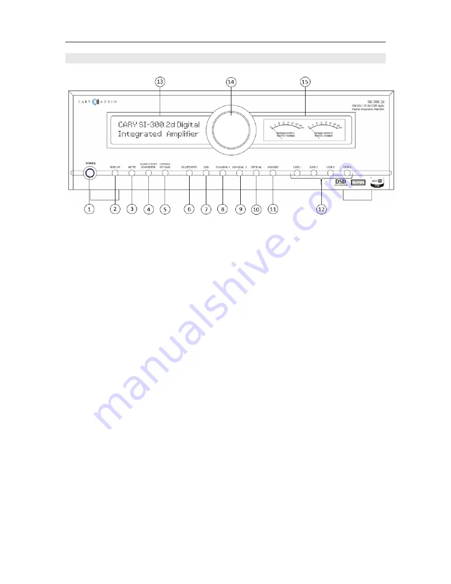 Cary Audio Design SI-300.2d Скачать руководство пользователя страница 10