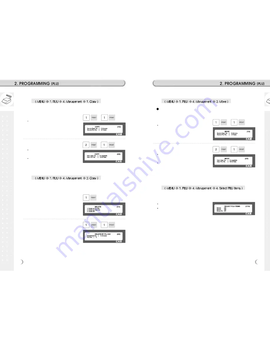 CAS Scale CL5000-B User Manual Download Page 23