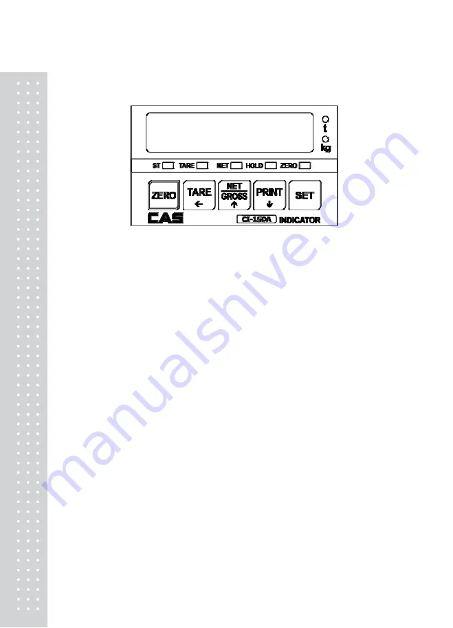 CAS CI-150A Owner'S Manual Download Page 9