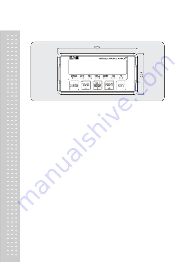 CAS CI-170A Owner'S Manual Download Page 9