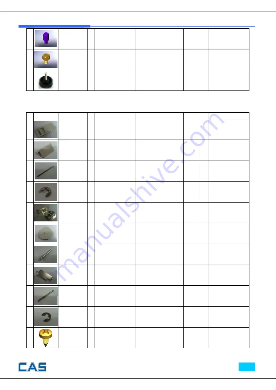 CAS CT100 Series Service Manual Download Page 58