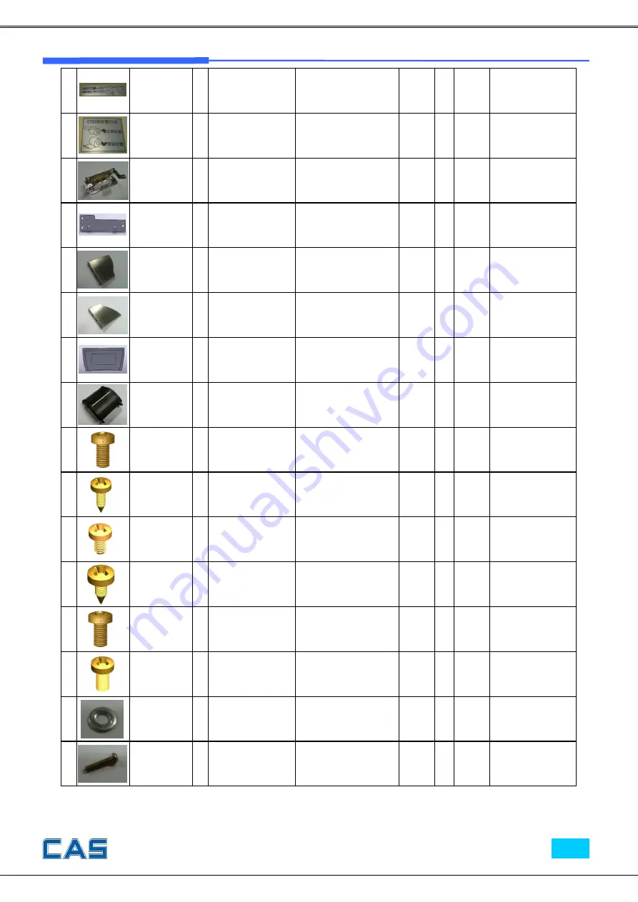 CAS CT100 Series Service Manual Download Page 66