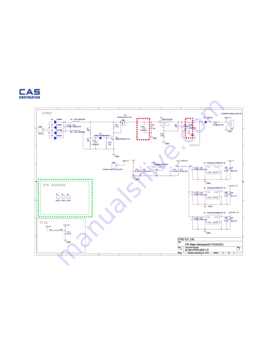 CAS PR-T Series Service Manual Download Page 18