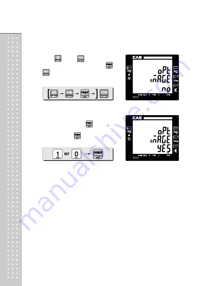 CAS RETAIL WEIGHING SOLUTION CT100 Owner'S Manual Download Page 83