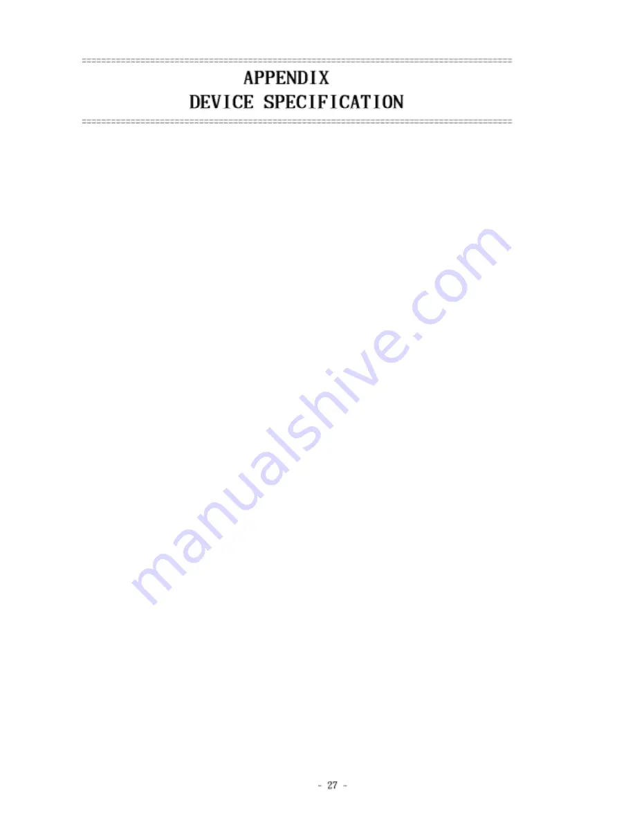 CAS SC-05P Service Manual Download Page 27