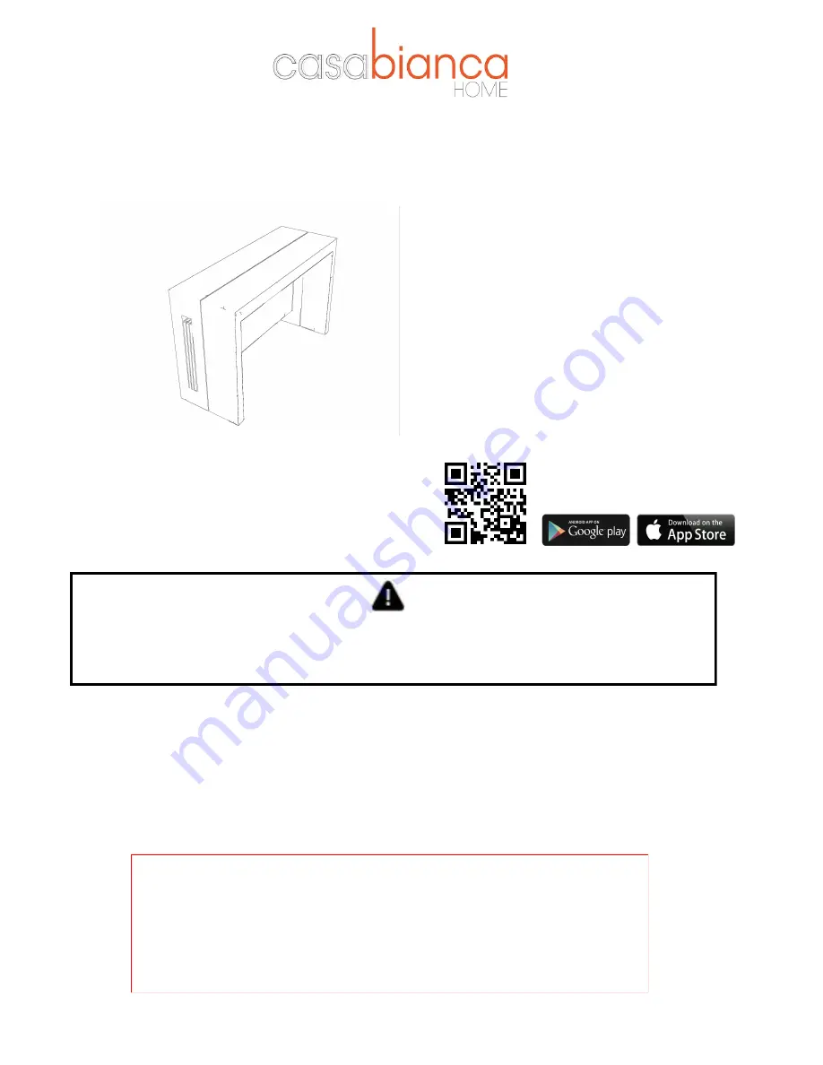 casabianca HOME TC-540B-DO Quick Start Manual Download Page 1