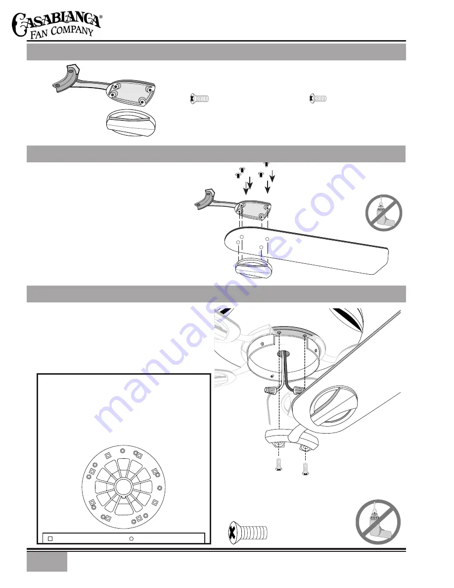 Casablanca 64xxT Owner'S Manual Download Page 6