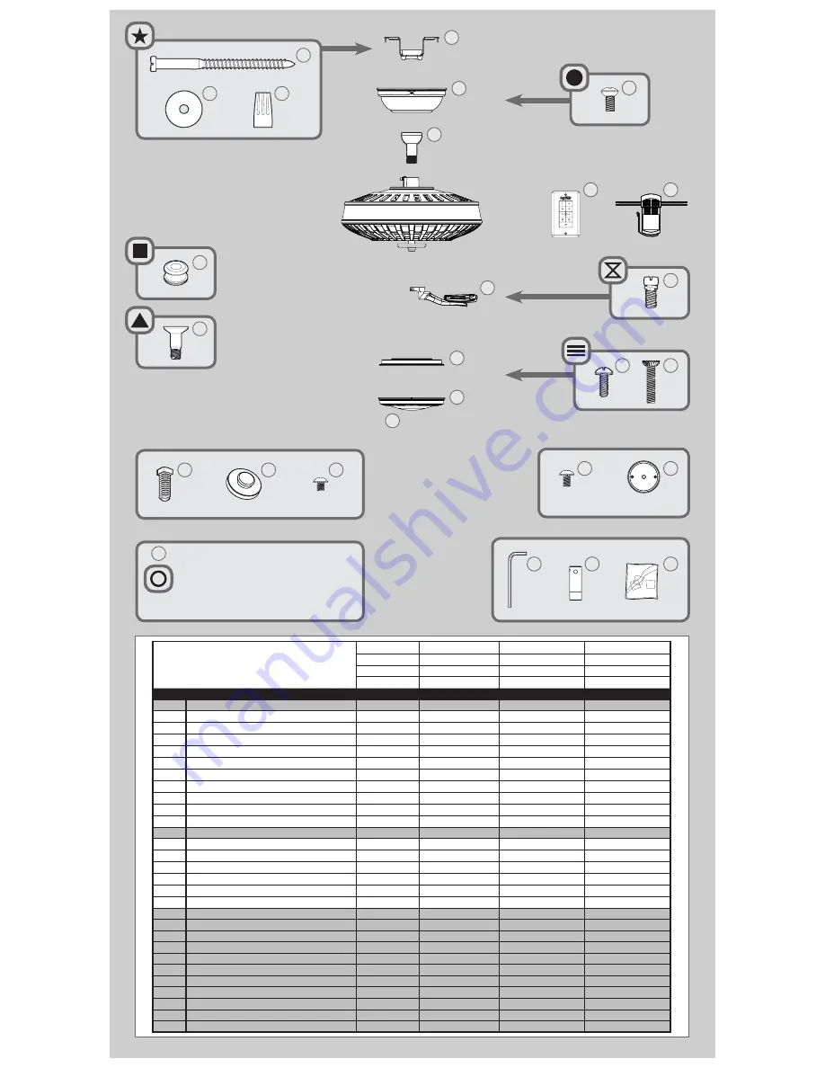 Casablanca Crestmont 55063 Owner'S Manual Download Page 2