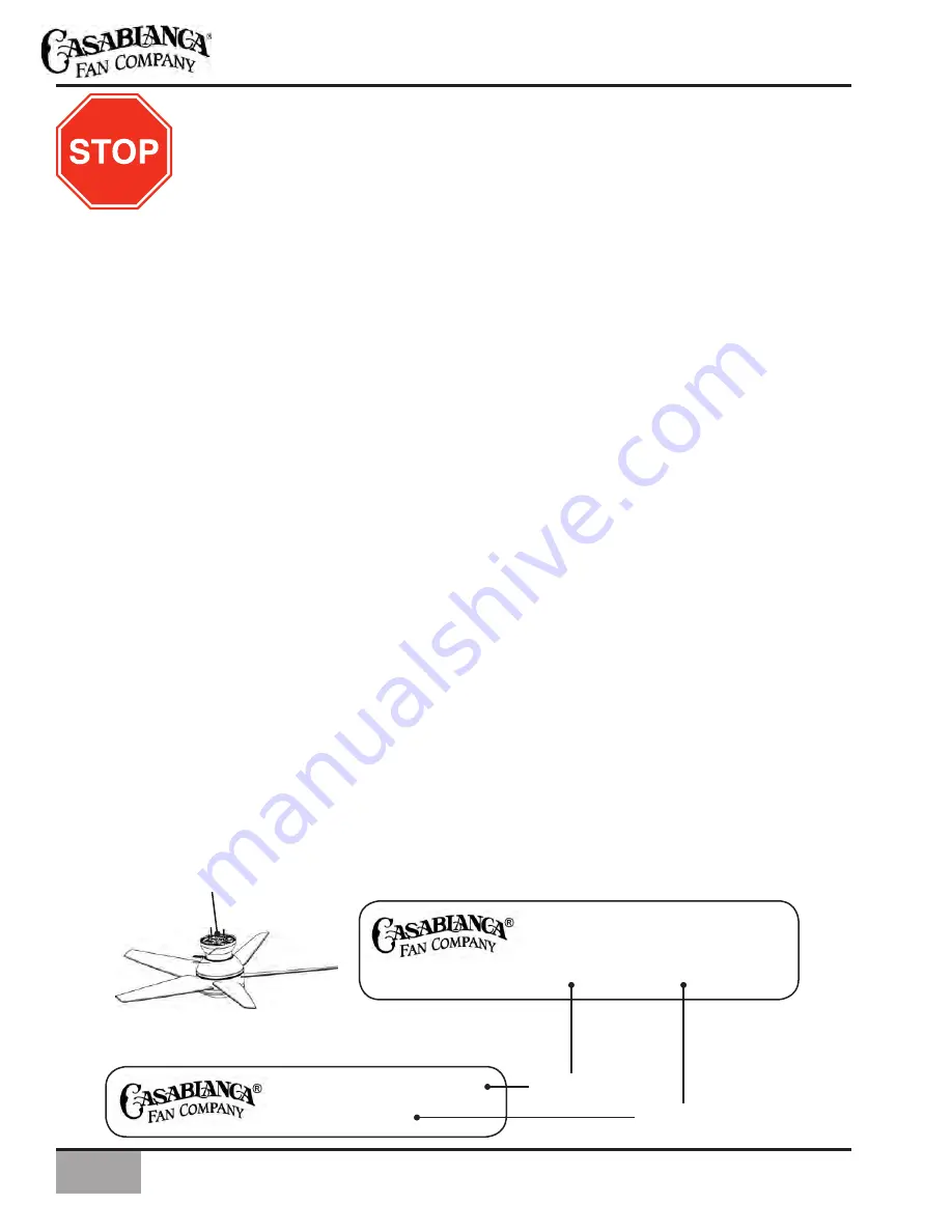 Casablanca Isotope C30G45H Скачать руководство пользователя страница 2