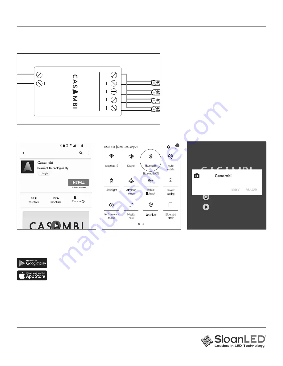 Casambi CBU-PWM4 Скачать руководство пользователя страница 1