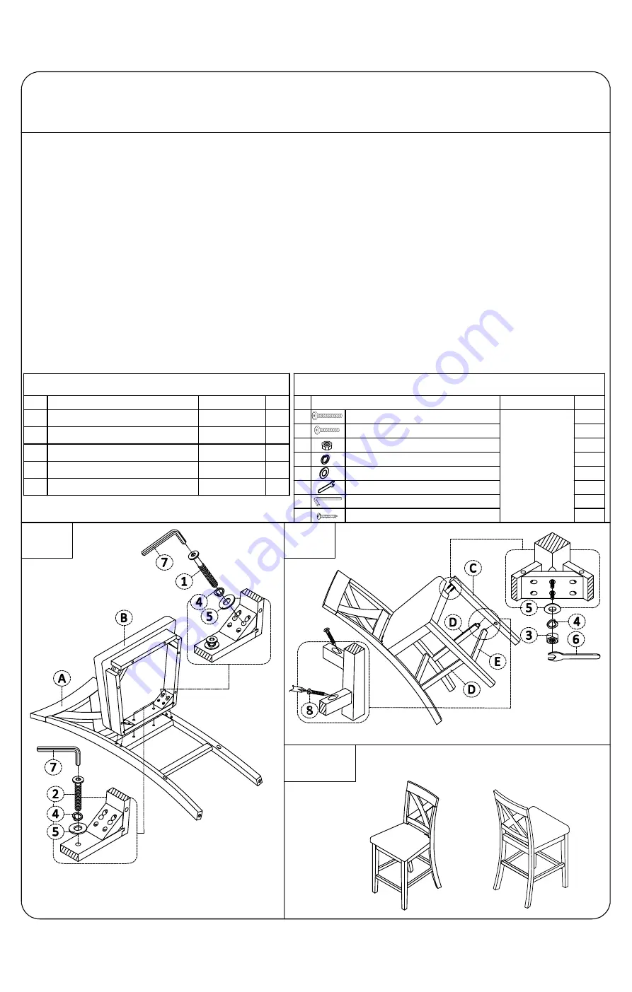 CasaOne DAX4007CS Assembly Instructions Download Page 1