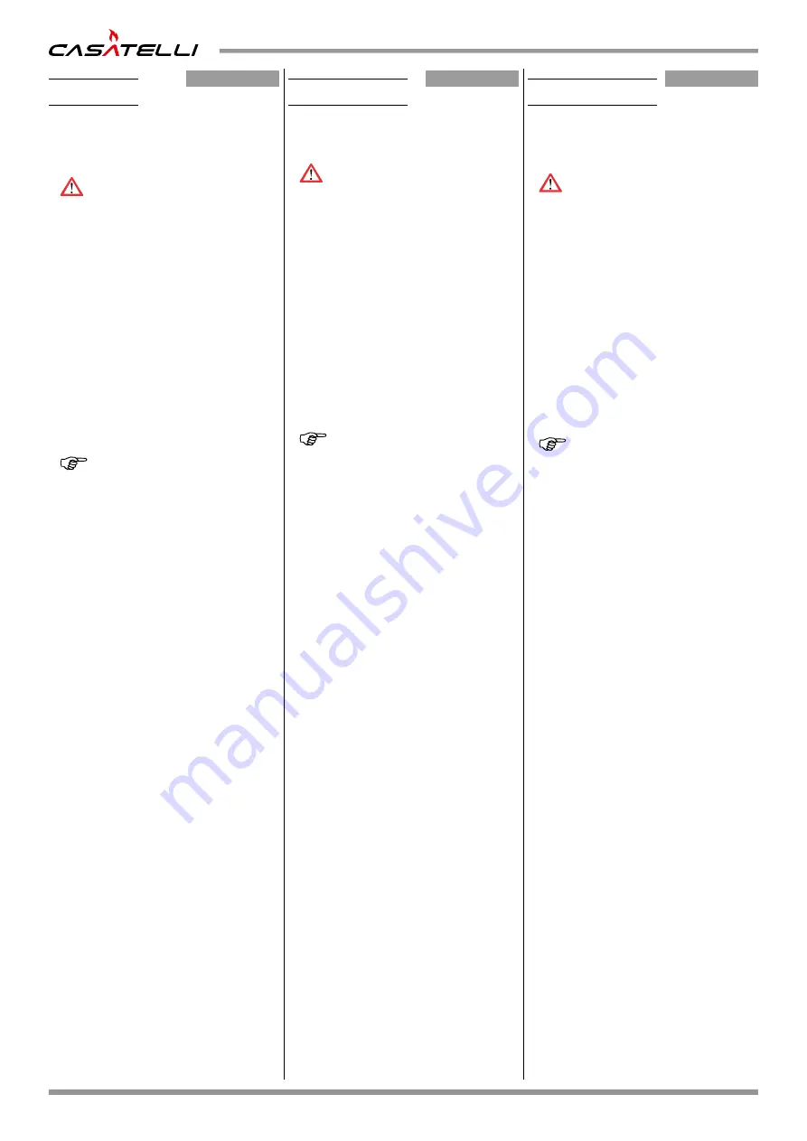 CASATELLI 79994411 Description / Cleaning / Technical Data Download Page 6