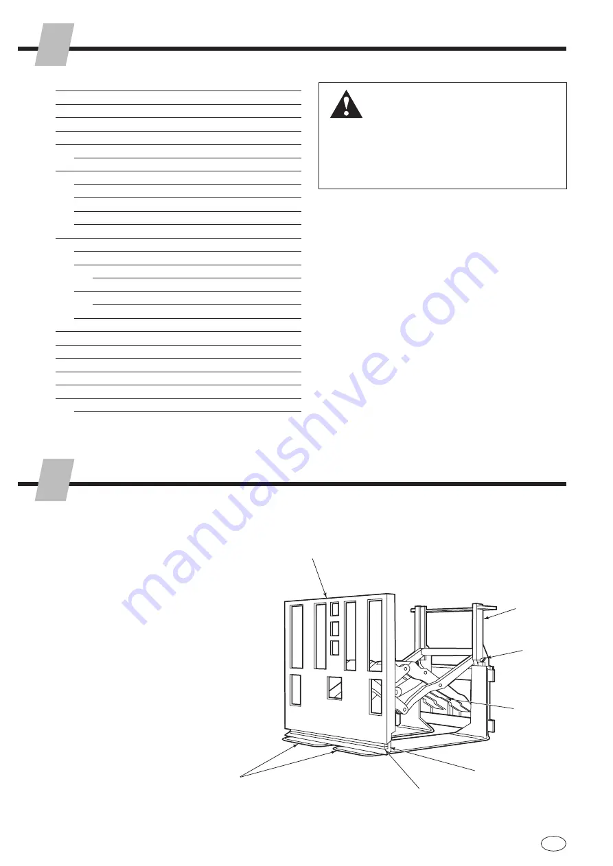 cascade corporation QFM 35E Operator'S Manual Download Page 2