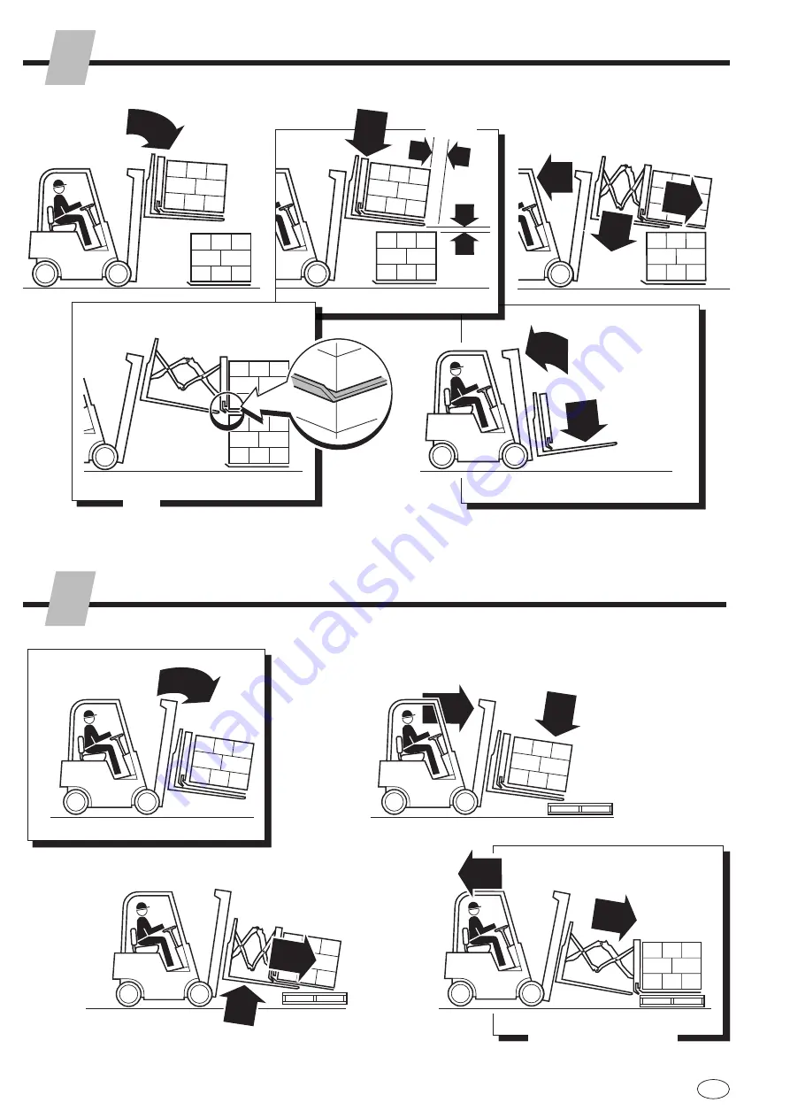 cascade corporation QFM 35E Operator'S Manual Download Page 8