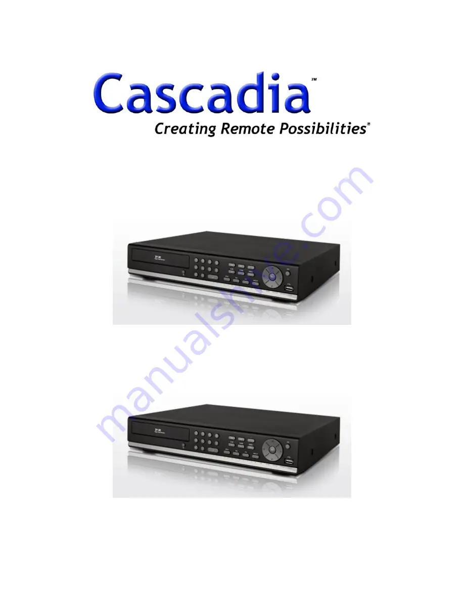 Cascadia HDH4 Quick Manual Download Page 1