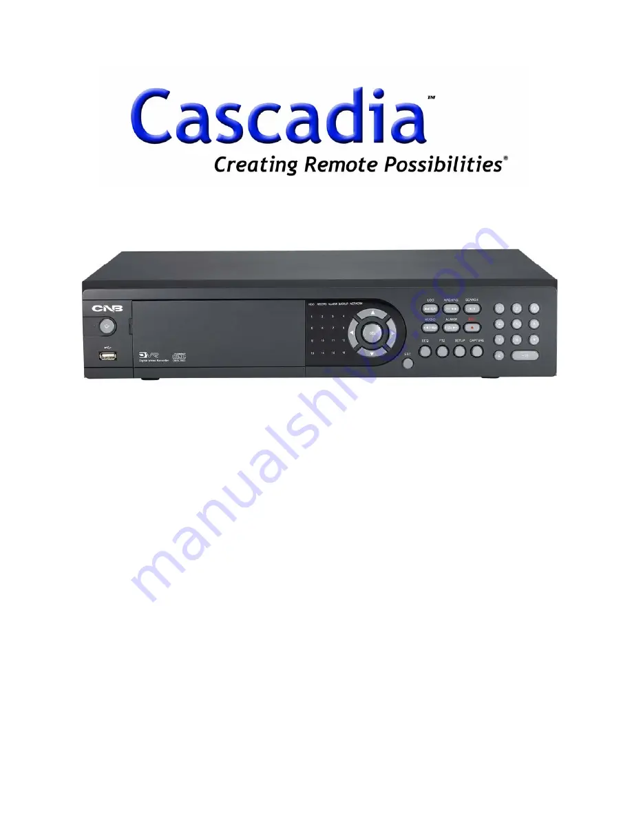 Cascadia RTOS1202709CD User Manual Download Page 1