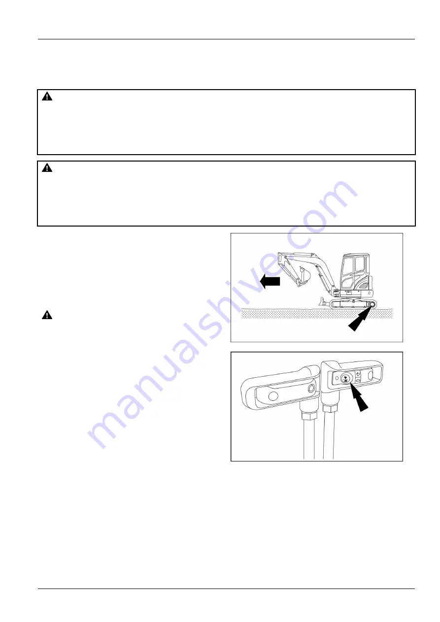 CASE CONSTRUCTION CX37C Operator'S Manual Download Page 121