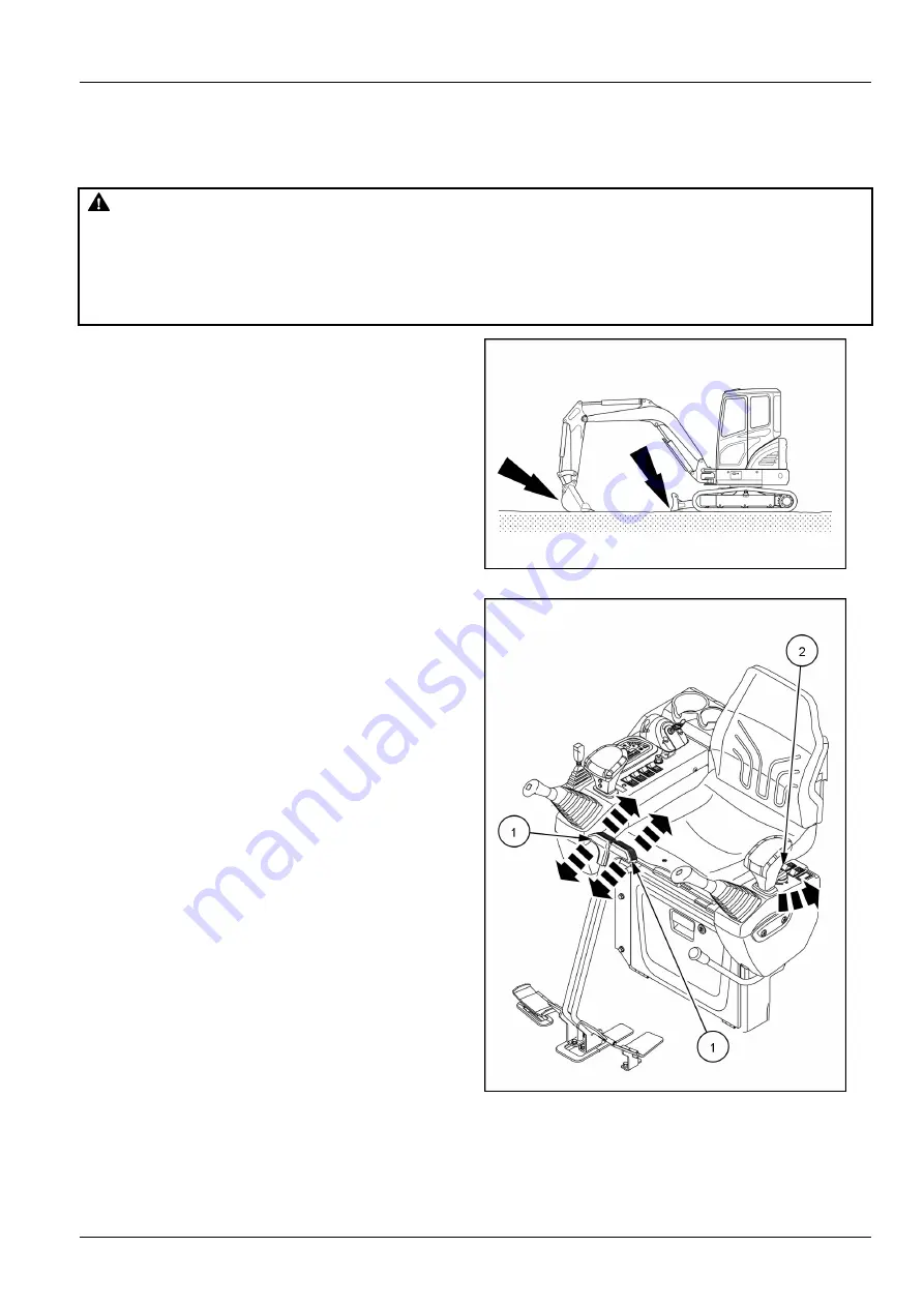 CASE CONSTRUCTION CX37C Operator'S Manual Download Page 127