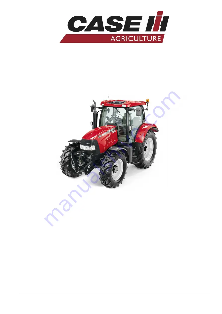 Case IH MAXXUM 100 Скачать руководство пользователя страница 34