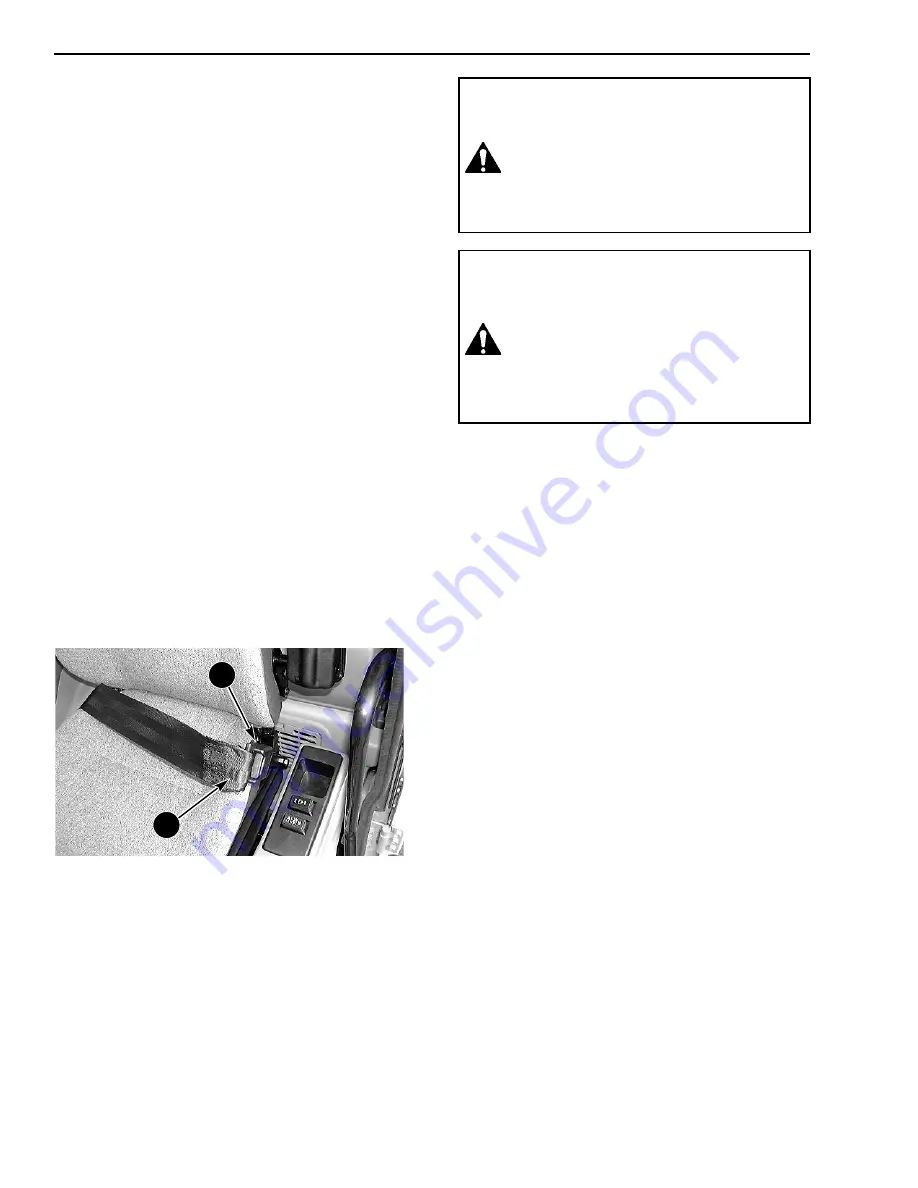 Case CX135SR Operator'S Manual Download Page 20