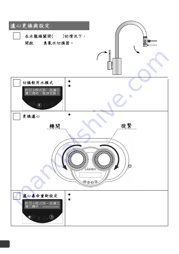 CASHIDO OH8100-XW2 Series User Manual Download Page 26