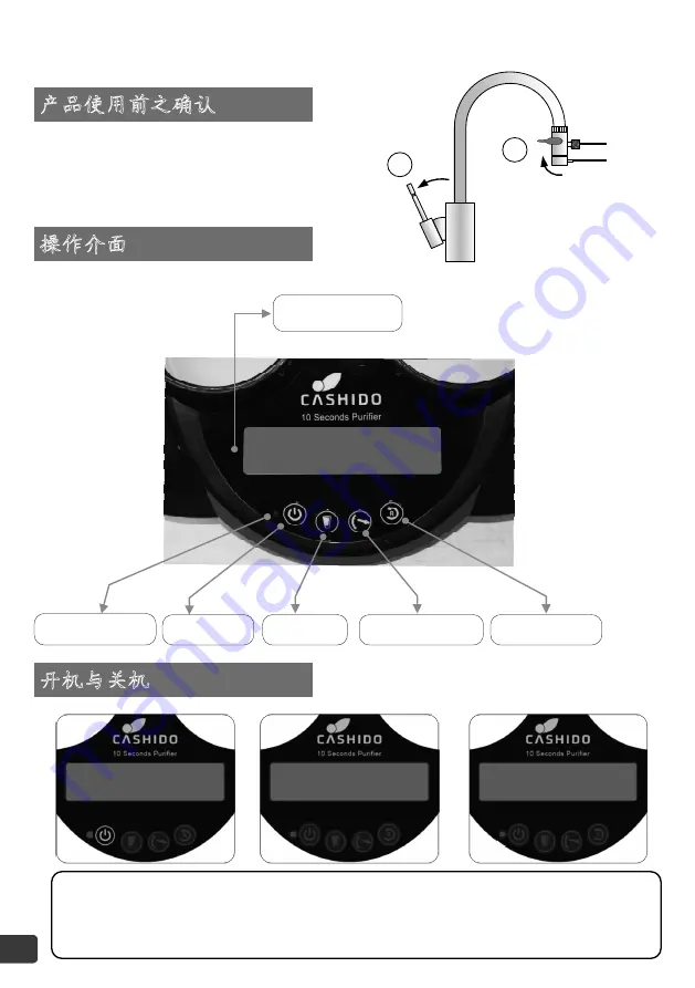 CASHIDO OH8100-XW2 Series Скачать руководство пользователя страница 34