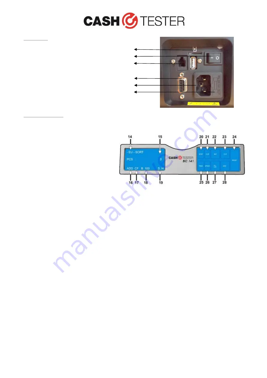 CashTester BC 141 SD Скачать руководство пользователя страница 13