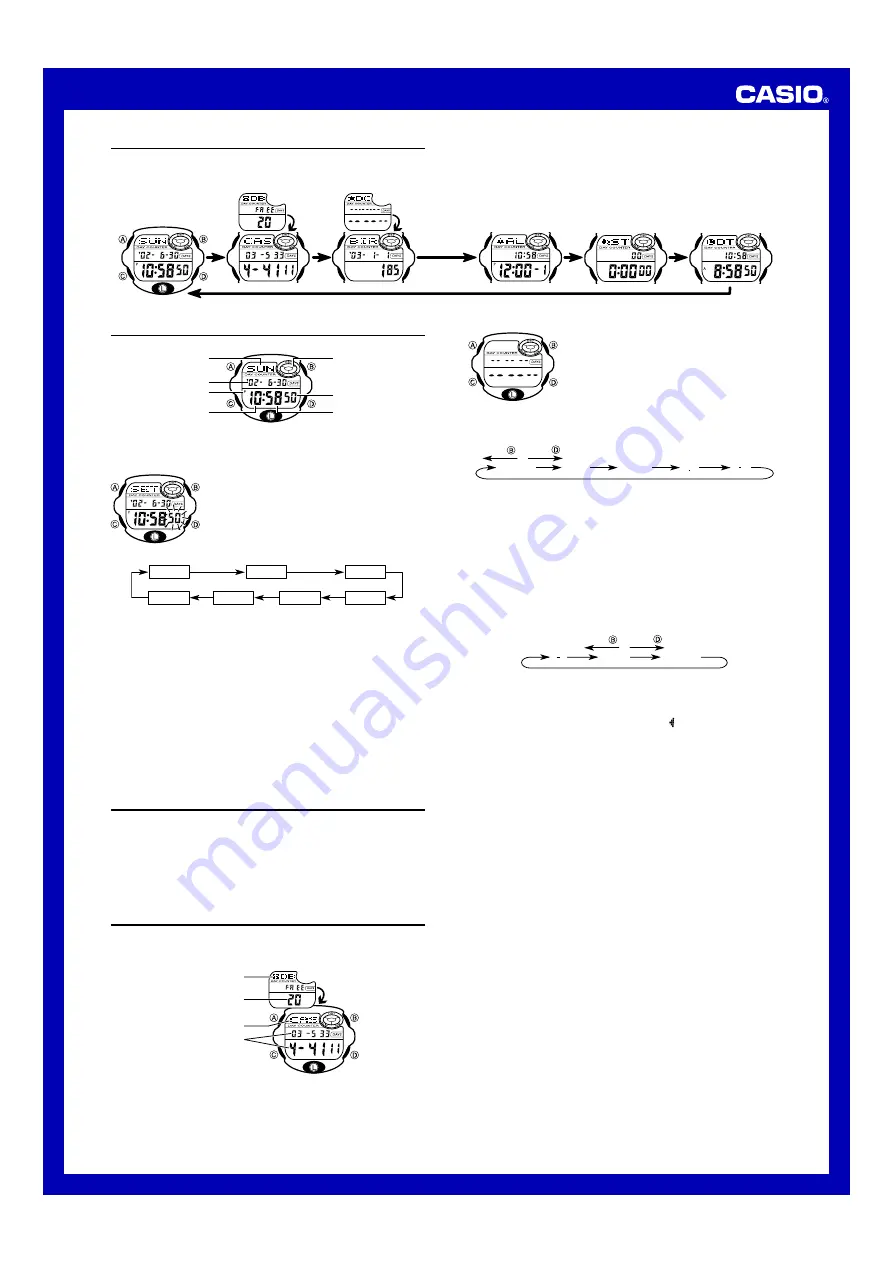 Casio 2606 User Manual Download Page 1