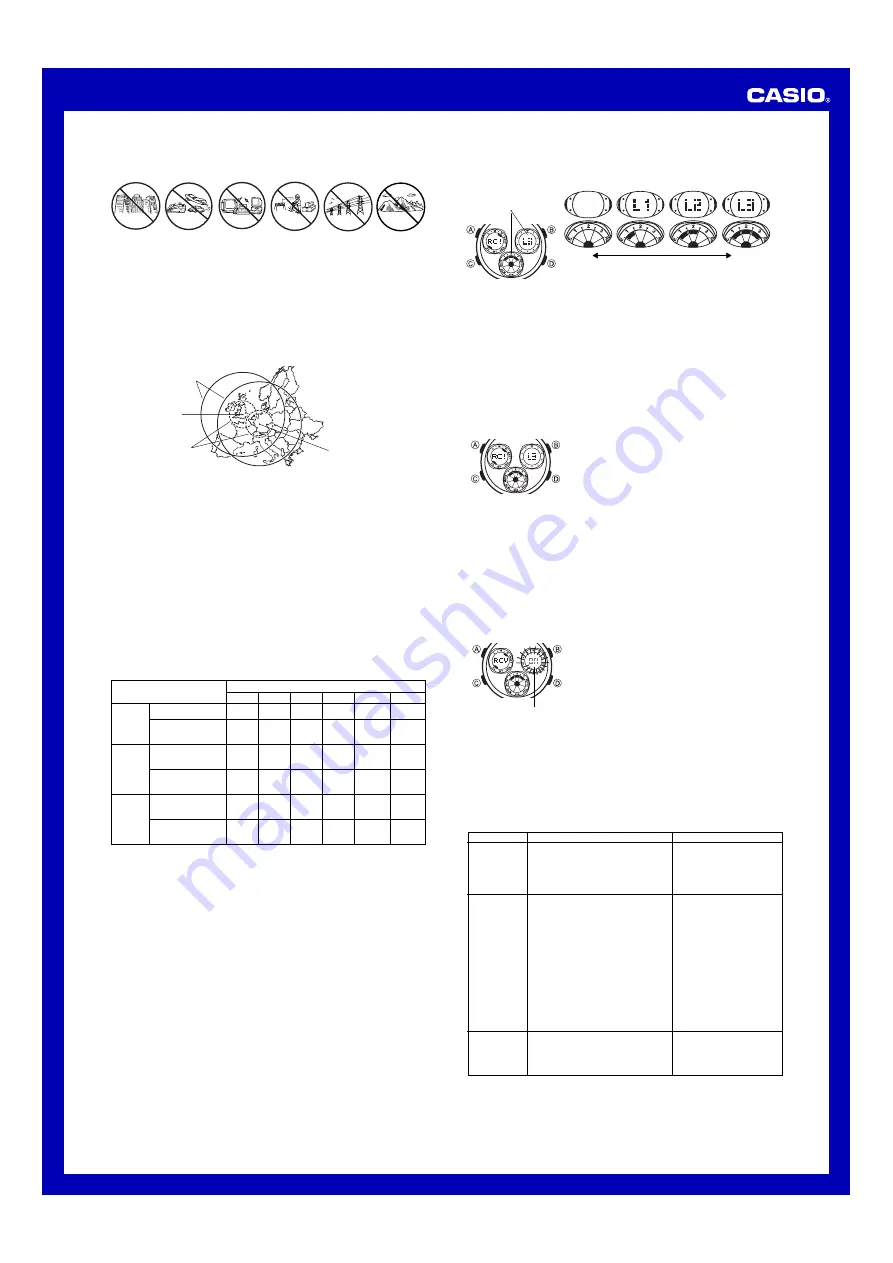 Casio 4361 Operation Manual Download Page 2