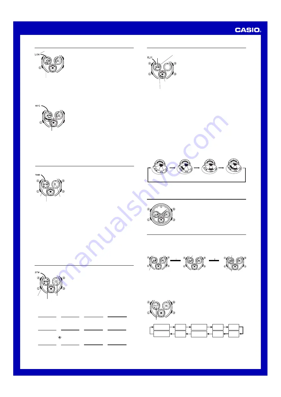 Casio 4361 Operation Manual Download Page 3