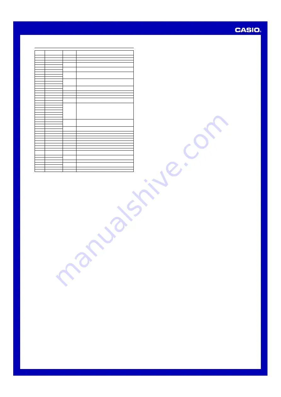 Casio 4361 Operation Manual Download Page 6