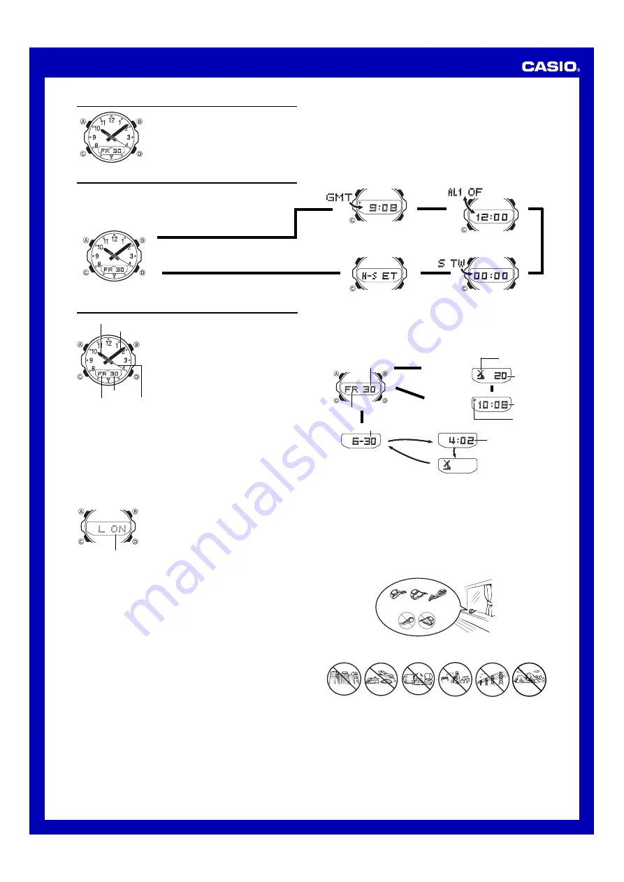 Casio 4378 Operation Manual Download Page 1