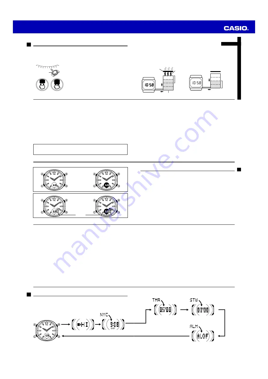 Casio 5133 Operation Manual Download Page 1