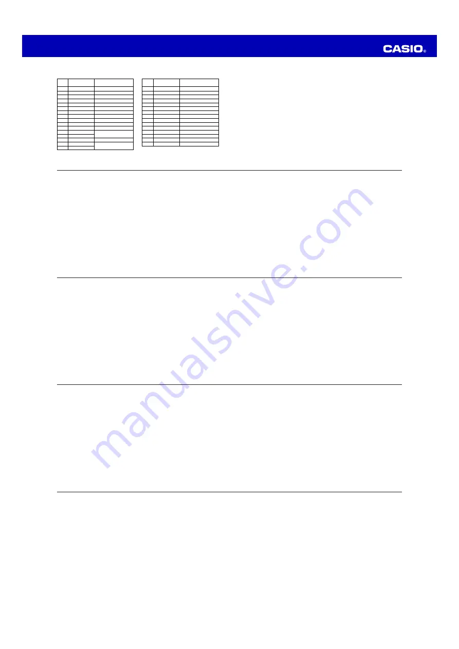 Casio 5194 Operation Manual Download Page 5