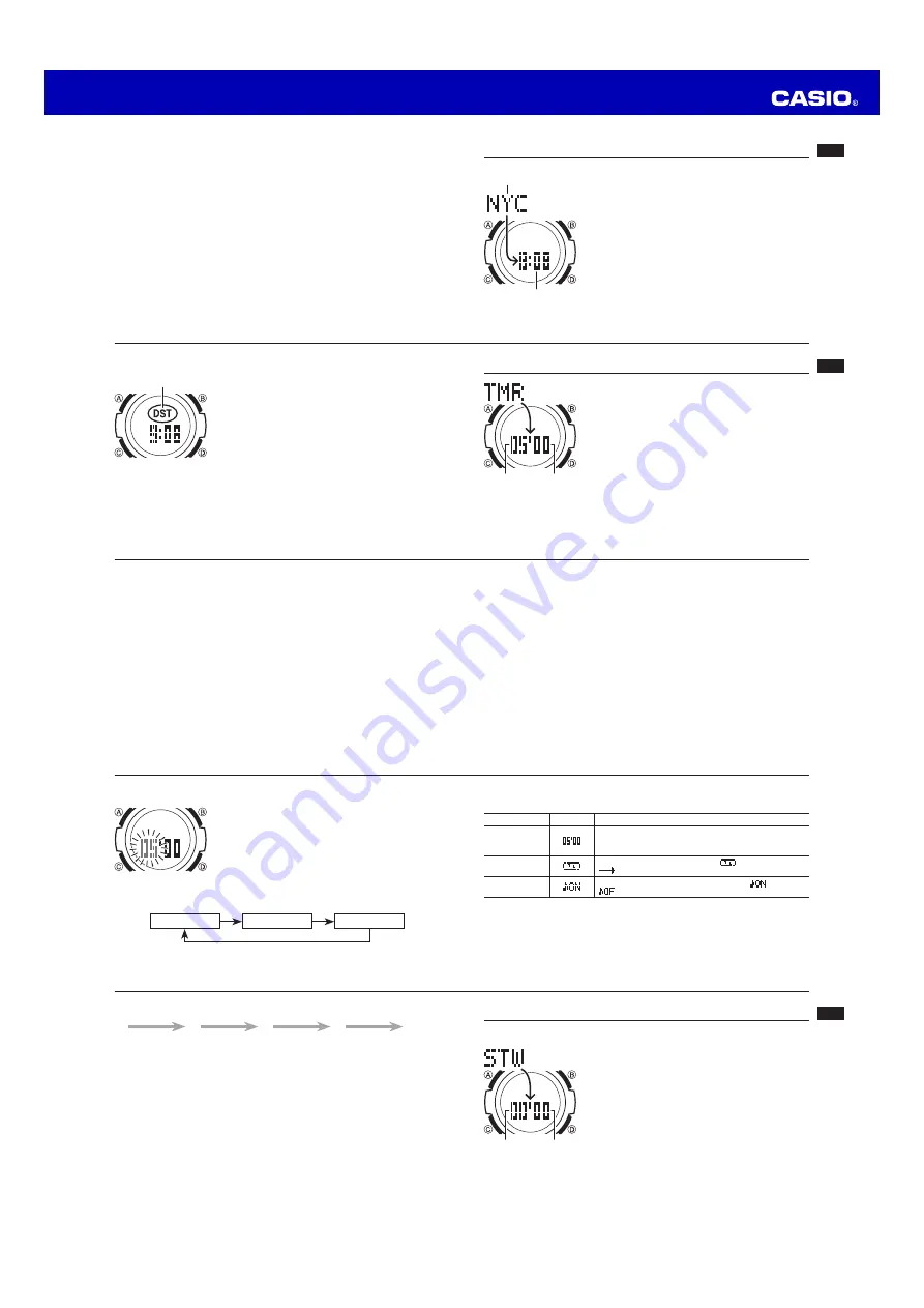 Casio 5283 Operation Manual Download Page 3