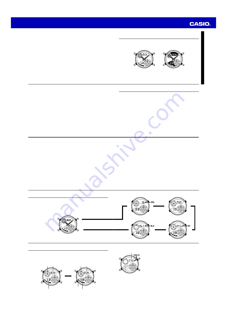 Casio 5346 Operation Manual Download Page 1