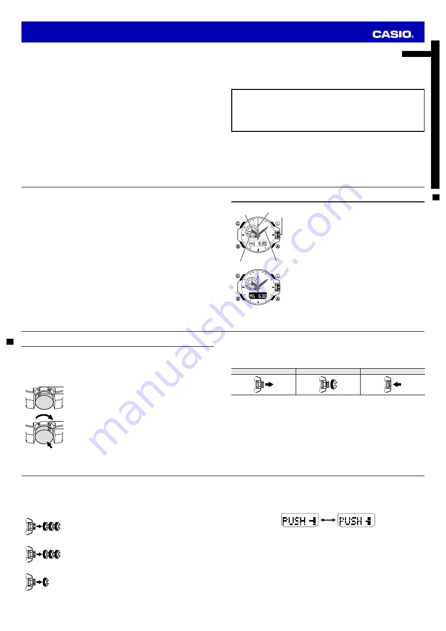 Casio 5371 Operation Manual Download Page 1