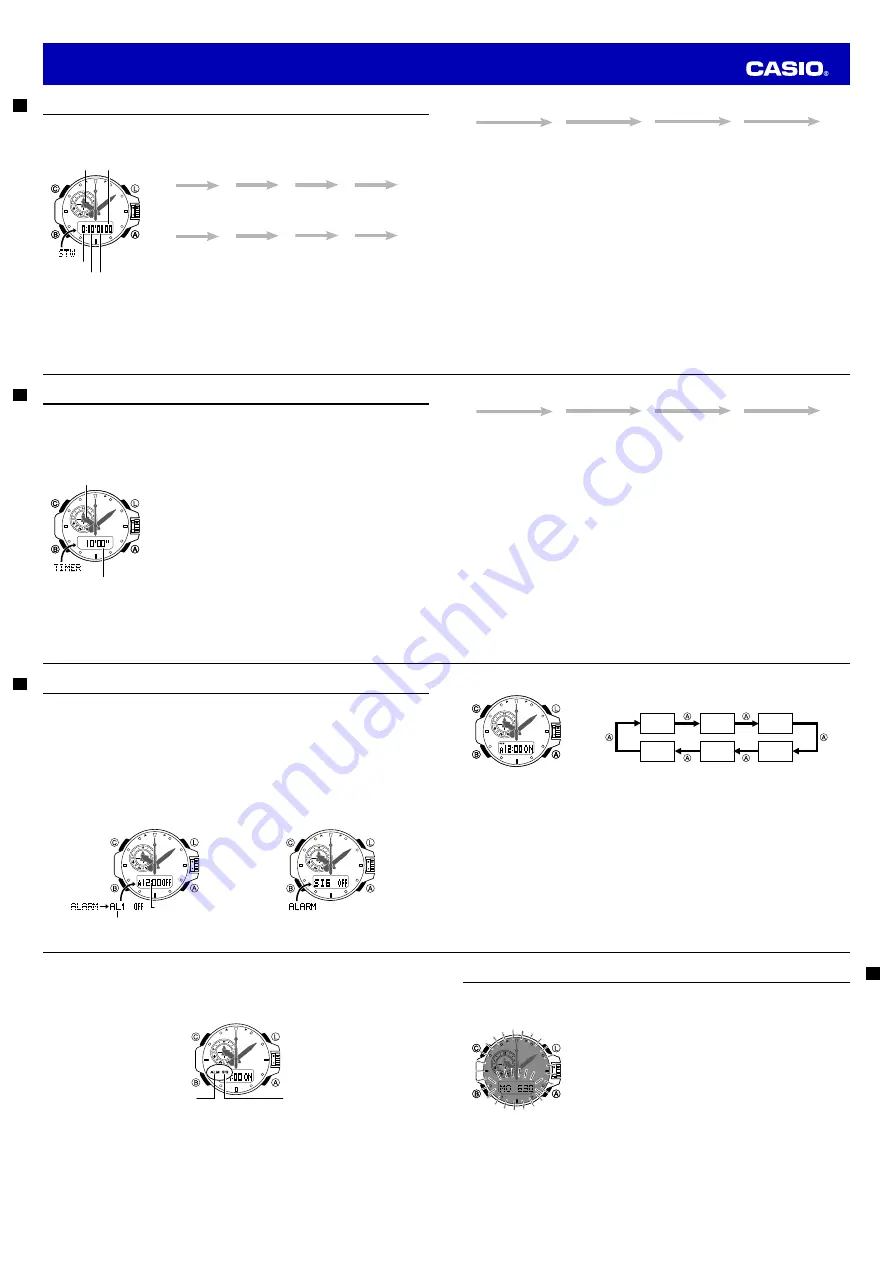 Casio 5371 Operation Manual Download Page 12